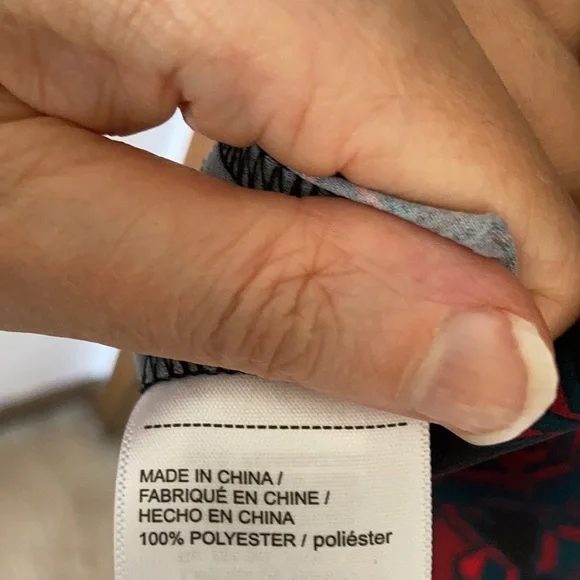 Ella abstract floral printed top office blouse retro vibe 2X - Picture 17 of 17